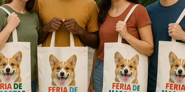 Estampación Textil, Bordados e Impresión DTF Castelldefels · Bolsas de algodón / tote bags